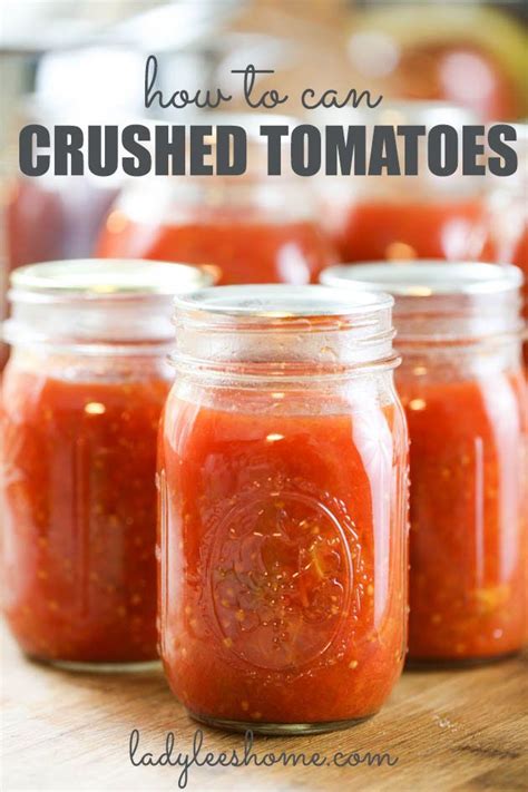 Canning Crushed Tomatoes | Recipe | Canning crushed tomatoes, Canning ...