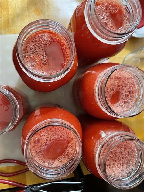 Canning Tomato Juice: Preserve Summer Bounty