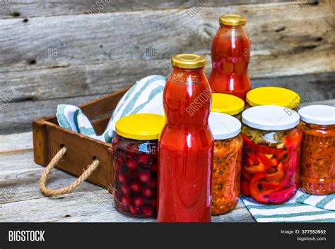 Jars Variety Canned Image &amp; Photo (Free Trial) | Bigstock