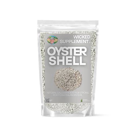 Organic Oyster Shell Calcium Supplement - Crushed Shells for Plants ...