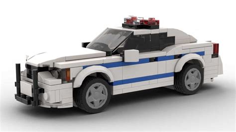 Dodge Charger NYPD 08 - LEGO® MOC Instructions