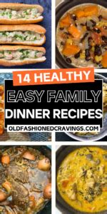 Tips for making healthy, homemade family dinners after busy country days?