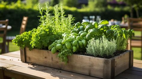 Premium Photo | Organic Garden in a Backyard