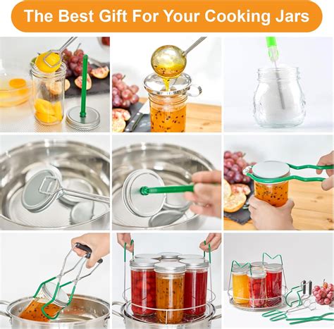 Supplies Starter Kit, 10 Piece Stainless Steel Canning Set Tools for ...