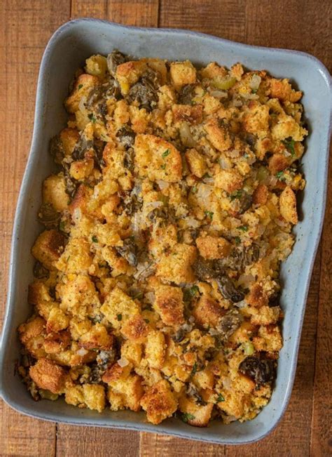 Oyster Cornbread Dressing Recipe - Dinner, then Dessert