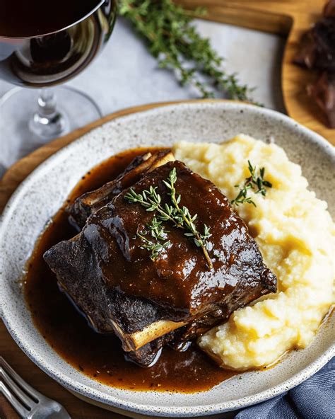 Red Wine Braised Short Ribs