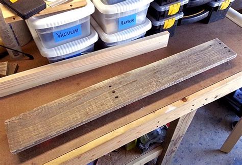 Basic Pallet Wood Shelf Tutorial — Recharge Workshop