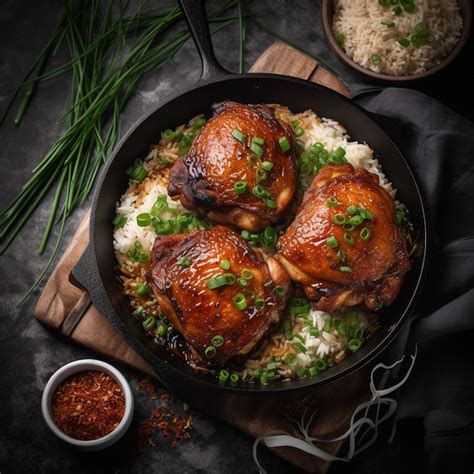 Premium AI Image | Professional Food Photography Of Chinese Style