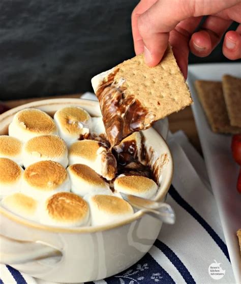 Easy S'mores Fondue | Renee's Kitchen Adventures