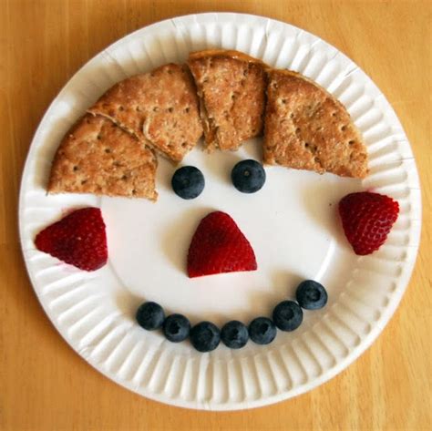 Food Faces | Food, Easy preschool snacks, Fun kids food