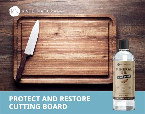 Snapklik.com : Mineral Oil For Cutting Board 8oz - Food-Grade & Food ...