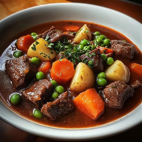 Savory Hearty Beef Stew for Ultimate Comfort Food Cravings