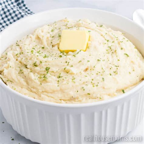 Mom&#039;s Mashed Potatoes Recipe with Video ⋆ Real Housemoms