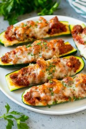 Stuffed Zucchini Boats - Dinner at the Zoo