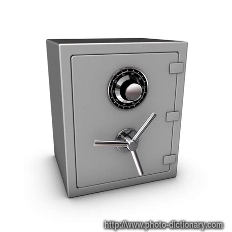 safe - photo/picture definition at Photo Dictionary - safe word and ...