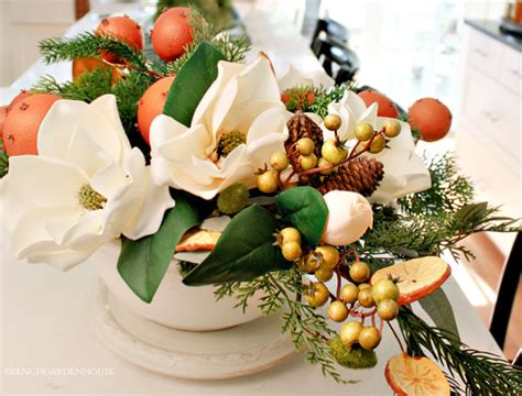 French Country Holiday Table - frenchgardenhouse