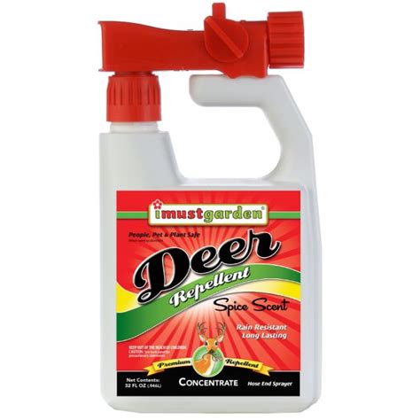 Deer Repellent Spice Scent All Natural 32oz Spray - Fast Shipping Buy Now