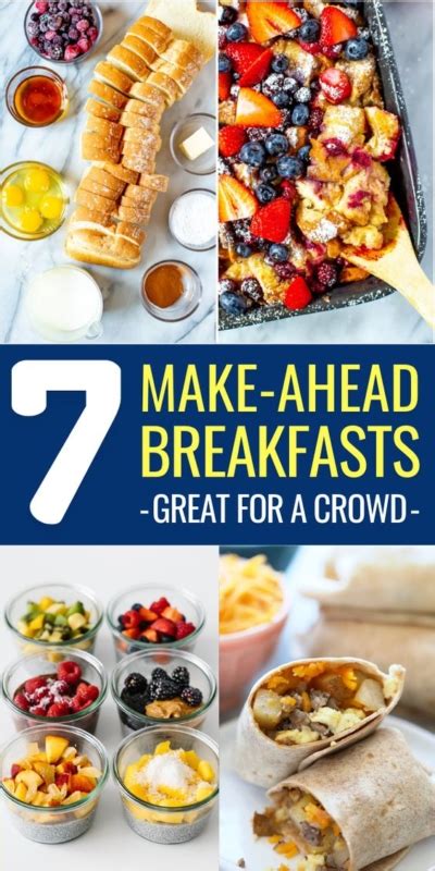 Make Ahead Breakfast For A Crowd - Ecstatic Happiness