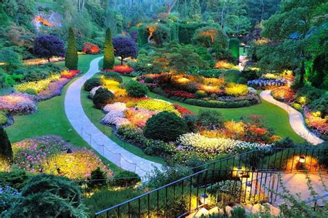 Butchart Gardens, British Columbia, Canada. : MostBeautiful Famous ...