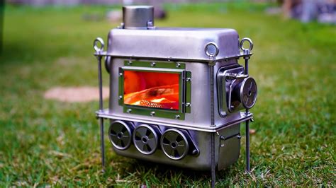 Homemade Wood Stove for Camp - Powerful Hot Tent Stove - MX-Stove ...