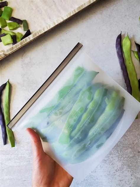 How to Freeze Green Beans (With or Without Blanching) ~ Homestead and Chill