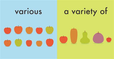 various と a variety of の違いとは?