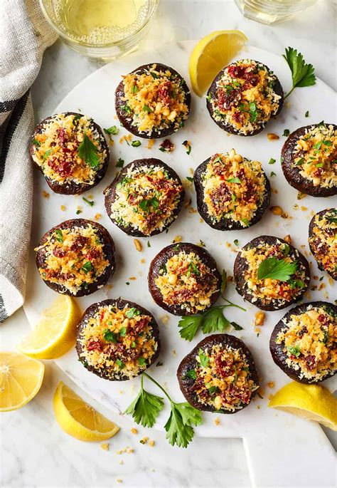 Stuffed Mushrooms Recipe - Love and Lemons