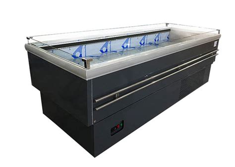 Eco Friendly Open Cooked Food Fresh Fruit Display Fridge Cooler 700L 3 ...