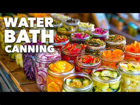 How To Water Bath Canned Jars