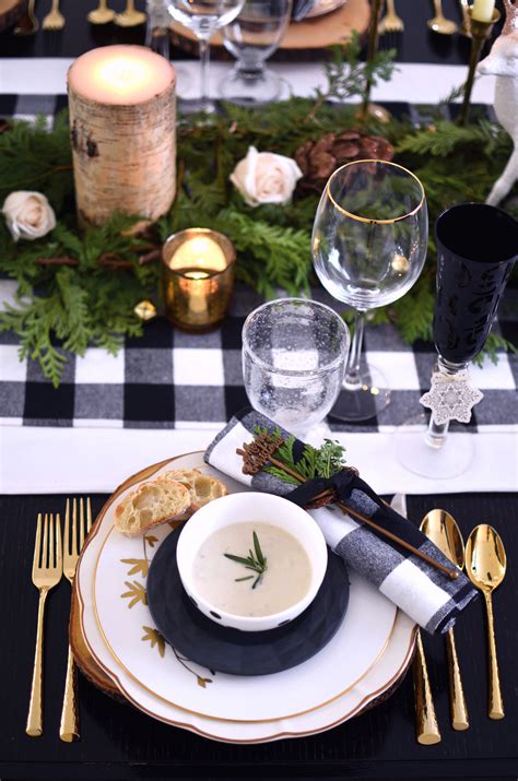 A PLAID RUSTIC HOLIDAY TABLE — Table + Dine by Deborah Shearer