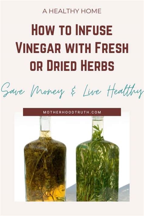 How To Make Herb-Infused Vinegar