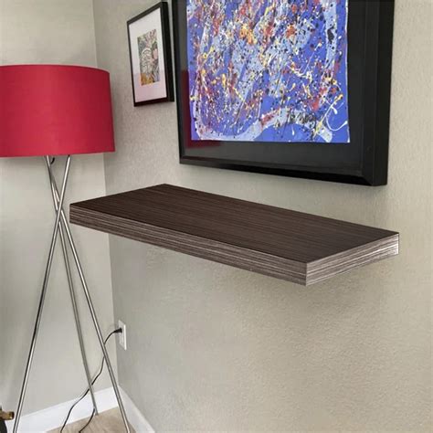 Adjustable Pantry Shelves Floating Storage Shelf Wall Mounted Suspended ...