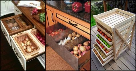 Genius Ideas For Storing Produce - The Owner-Builder Network