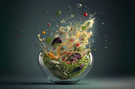 Premium Photo | Exploring various ingredients of fresh spread out of ...