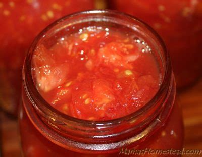 Canning Tomatoes - Mama’s Homestead