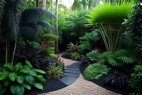 Tropical Shade Garden Design Ideas
