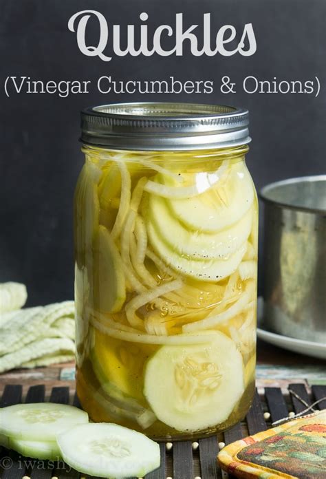 quick pickled cucumbers apple cider vinegar
