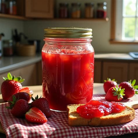 Mom's Perfect Homemade Strawberry Preserves Recipe