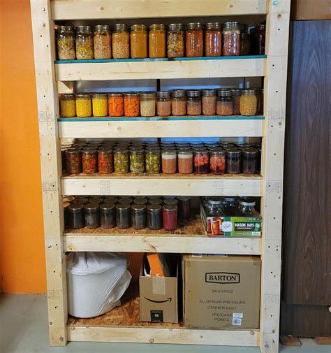 Custom Canning Shelves | Ana White