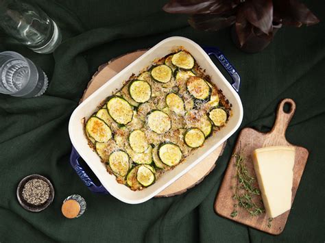 Zucchini and rice gratin | Recipe | Kitchen Stories