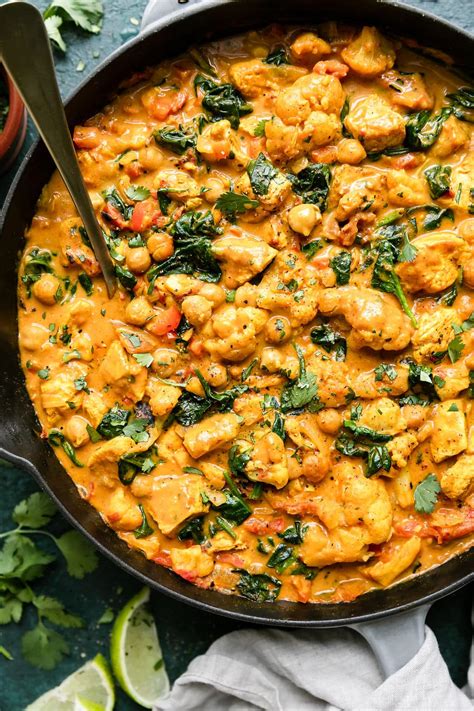 Chicken and Chickpea Curry (Easy Weeknight Meal) - The Real Food Dietitians