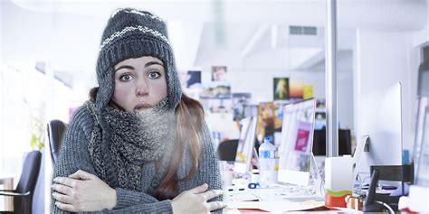 Keep your cool in freezing office temperatures | The Office Monster Blog