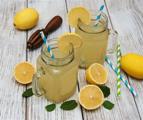 Jars of lemon juice stock photo. Image of citrus, fresh - 114524380