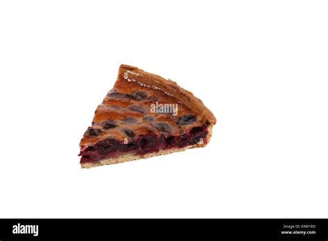 Slice of fruit pie Stock Photo - Alamy