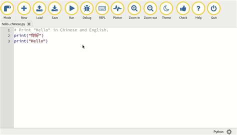 Using Standard Python 3