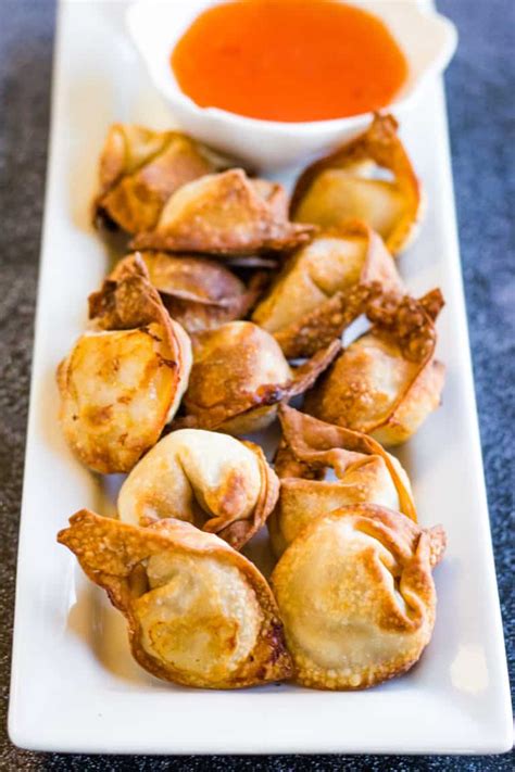 Crispy Crunchy Air Fryer Wontons | All Ways Delicious