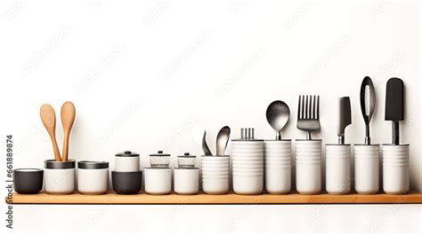 Explore a sophisticated array of modern kitchen tools and culinary gear ...