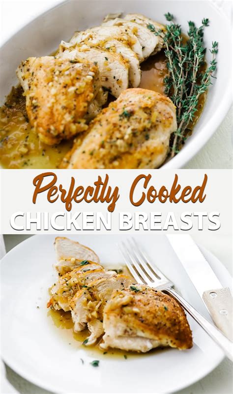 Perfectly cooked chicken breast recipe – Artofit