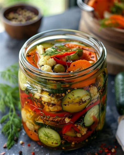 Crunchy Garden Pickle Medley | Recipe | Easy pickling recipes, Pickled ...