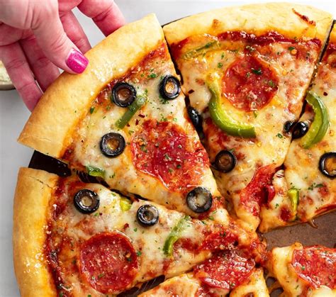 Homemade Pizza - The Cozy Cook